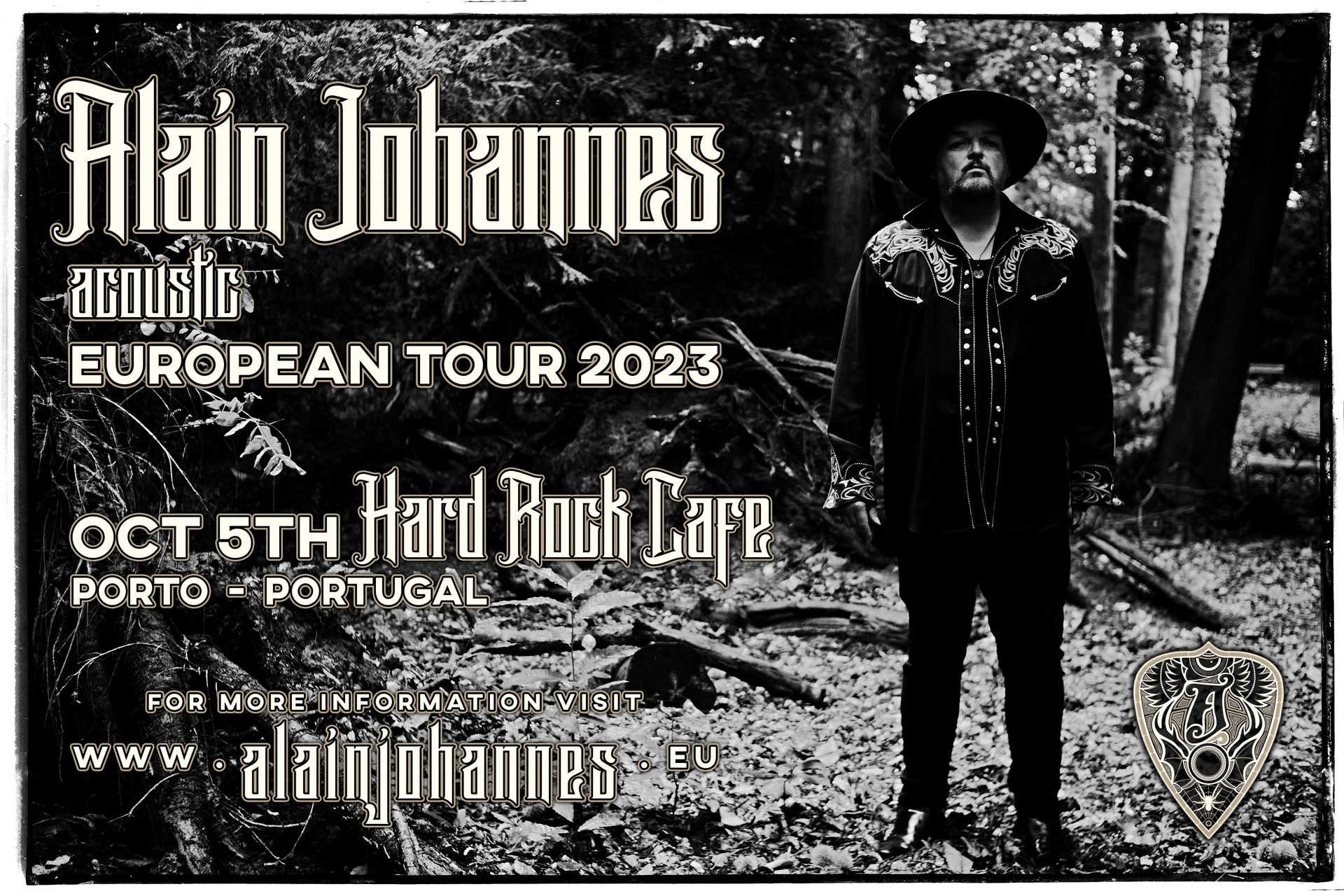 Alain Johannes Acoustic Hard Rock Cafe Porto Portugal