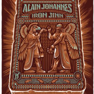 Alain Johannes & Iron Jinn Handmade Silkscreen Poster