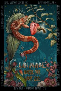 Alain Johannes European Tour 2025